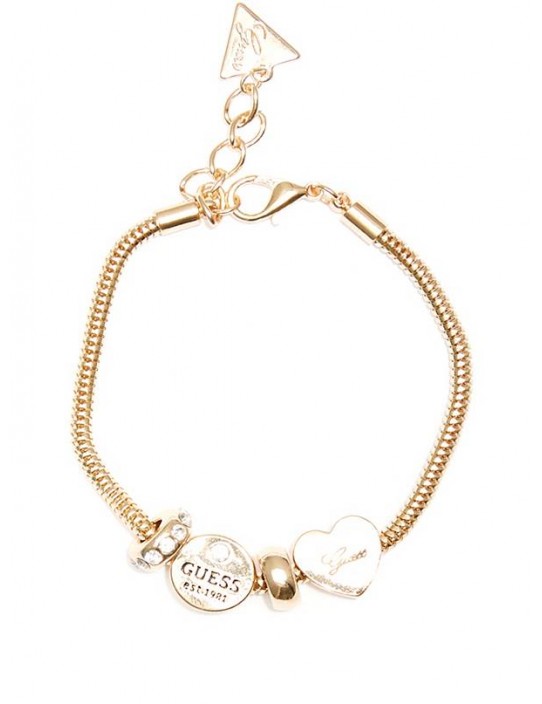 Outlet - GUESS náramok Gold-Tone...