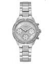GUESS hodinky Roxy Silver-tone Multifunction Watch U1071L1