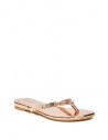 Outlet - GUESS sandálky Kassie Thong Sandals ružovozlaté