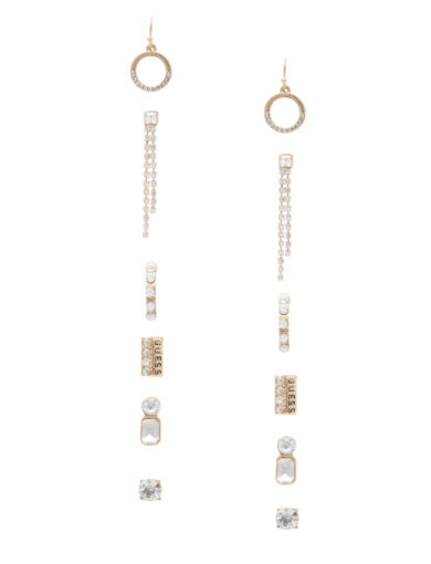 GUESS náušnice Gold-tone...