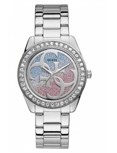 GUESS hodinky Silver-tone...