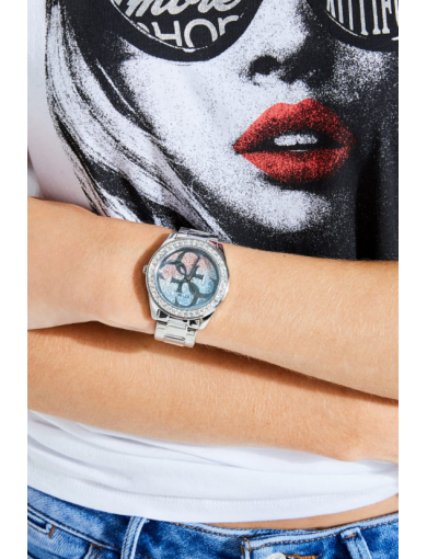 GUESS hodinky Silver-tone... 2