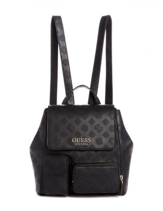 GUESS batoh Ilenia Pocket Backpack černý
