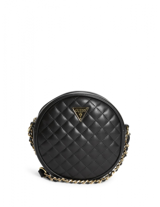GUESS kabelka Adison Quilted Round...