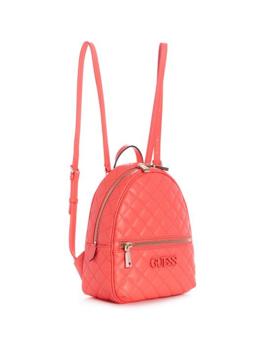 guess elliana quilted mini backpack