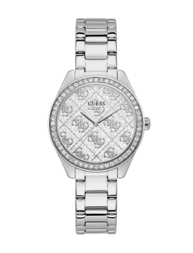 GUESS hodinky Silver Tone...