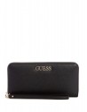 GUESS peněženka Leslie Zip-Around Wallet černá