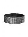 Outlet - GUESS náramok Black Ombre Magnetic Cuff Bracelet