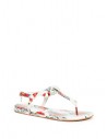 Outlet - GUESS sandálky Carmela sandals flora biele
