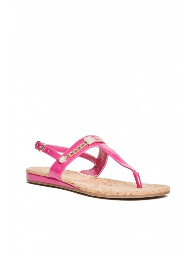 GUESS sandálky Jyll T-Strap...