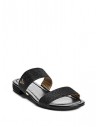 GUESS sandálky Korine Double-Strap Slide Sandals čierne