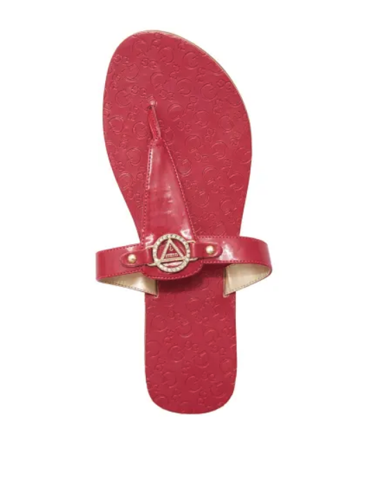 GUESS sandálky Kara T-Strap Sandals...