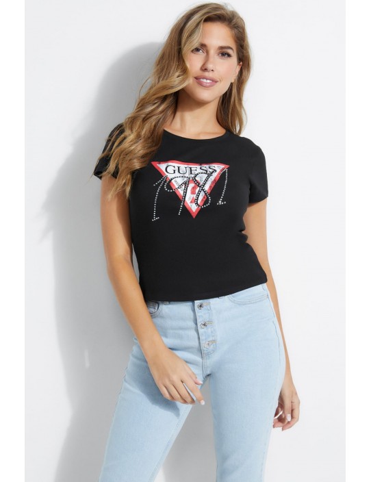 GUESS tričko Eco 1981 Distressed Logo...
