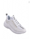 GUESS tenisky Speerit Logo Glitter Sneakers biele
