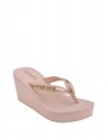 GUESS žabky Serina Charm Wedge Sandals pink