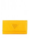 Outlet - GUESS peněženka Abree Slim  Wallet žlutá