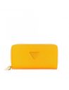 Outlet – GUESS peněženka Abree Zip-Around Wallet žlutá