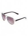 GUESS brýle Tinted Aviator Sunglasses gold