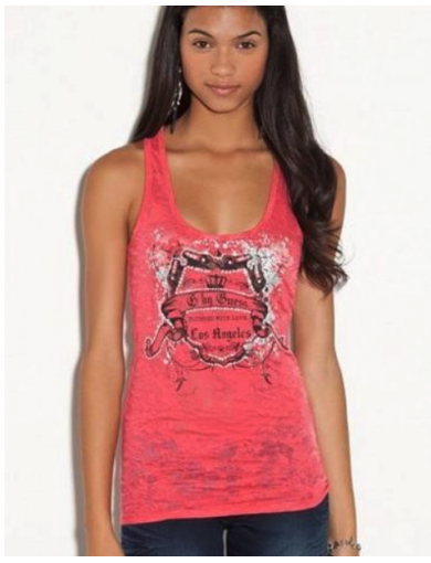 GUESS tielko tyrkysové 2