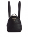 GUESS batoh Delon Faux-leather Convertible Mini Backpack černý