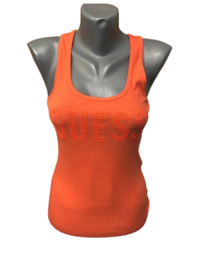 Outlet - GUESS tílko oranžové