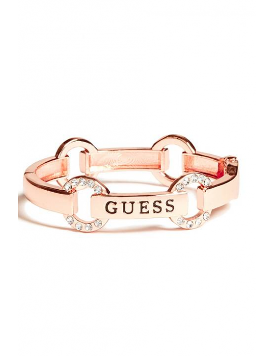 Outlet - GUESS náramok Rose Gold-Tone...