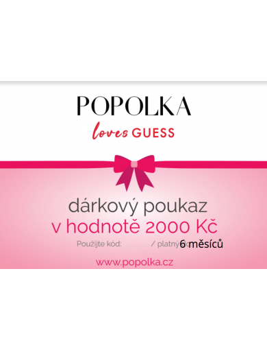 Dárková poukázka 2000Kč...