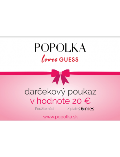 Darčekova poukážka 20€