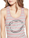 G by GUESS tílko Dayley Logo Tank šedé
