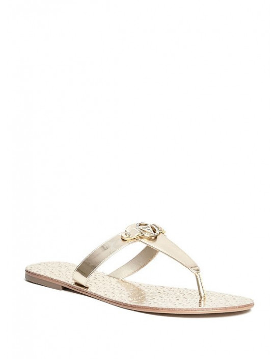 GUESS sandálky Kara T-Strap Sandals...