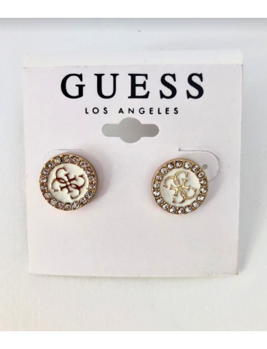 Outlet - GUESS náušnice zlaté