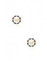 GUESS náušnice Gold-Tone Logo Stud Earrings