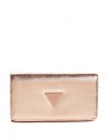 Outlet - GUESS peněženka Abree Flap Wallet růžovozlatá