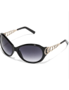 Outlet - GUESS okuliare Plastic Metal Round Sunglasses čierne
