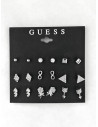 Outlet - GUESS náušnice strieborné
