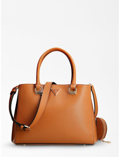 GUESS kabelka Alexie cognac