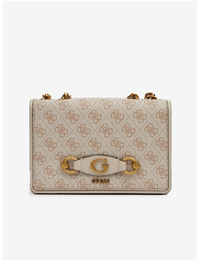 GUESS kabelka Izzy krémová