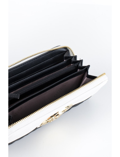 GUESS peněženka černobílá 2