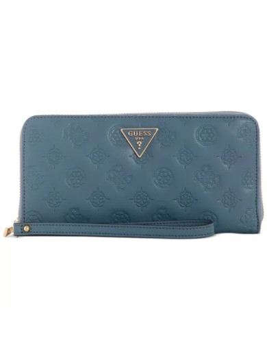 GUESS peňaženka La Femme modrá